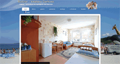 Desktop Screenshot of kwatery-darlowo.pl